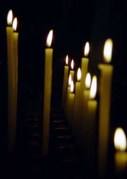 "Colle Candles" by Kristi L. Hall, Madison WI - Digital Photography